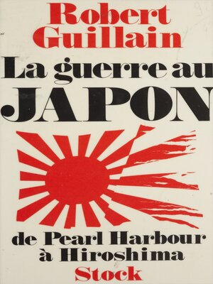 cover image of Le Japon en guerre
